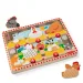 Melissa&Doug Push to Pop Puzzle – Šťastná kuřata dřevěná vzdělávací puzzle - Spin Master obrázek 5