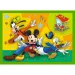 Mickey Mouse a jeho přátelé 4 v 1 puzzle - Trefl