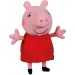 Mluvící Peppa prasátko plyšová postava v červeném oblečení 20cm obrázek 2