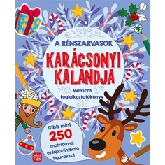 Móra: Vánoční dobrodružství sobů - Samolepková pracovní kniha