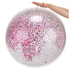 Nafukovací třpytivý míč 60cm v několika variantách obrázek 2