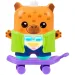 Nano-mals: Gabbybara interaktivní elektronická figurka kapybary – Hasbro obrázek 2