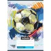Nebulo: Fotbalový míč vzorovaný čtvercový sešit A/5 27-32