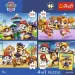 Paw Patrol - 4 x 88 dílný Premium Plus Kids puzzle - Trefl obrázek 2