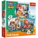 Paw Patrol Ostrov dinosaurů - 3 v 1 20, 36, 50 dílné puzzle - Trefl obrázek 1