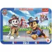 Paw Patrol psí hrdinové 2 v 1 rámečkový baby puzzle - Trefl