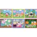 Peppa prasátko 12ks pohádková kostka - Clementoni obrázek 2