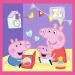Peppa prasátko - 3 v 1 20, 36, 50 ks puzzle - Trefl obrázek 3