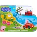 Peppa prasátko Whizz-Around Králíček Rebeka s červeným vlakem herní sada obrázek 1
