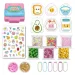 Puffy Pouches: Pufi charm design set - snídaně obrázek 2