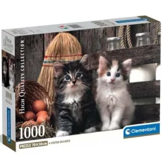 Pohádkové kočičky HQC 1000 dílků puzzle - Clementoni