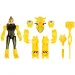 Quantum Heroes: Dinoster Delby akční figurka se žlutým brněním 20 cm obrázek 2