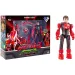 Quantum Heroes: Dinoster Lucio akční figurka s červeným brněním 20 cm obrázek 1