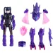 Quantum Heroes: Dinoster Trina akční figurka s fialovým brněním 20 cm obrázek 2