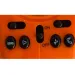 RC interaktivní TalkBot robot s walkie-talkie režimem v oranžové barvě 2,4GHz obrázek 5