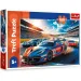 Rychlá auta na závodní dráze - 100 ks puzzle - Trefl obrázek 1