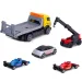 Sada závodních aut Formula Racer s transportním vozidlem ve dvou variantách 1 ks – Dickie Toys obrázek 3