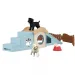 Schleich: Farm World Štěňátka hrací dům herní set (42763) obrázek 3