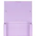 Spirit: Pastelově fialová gumičková krabice na sešity A4 s tloušťkou 30 mm.