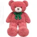 Teddy Greetings: Berry Hugs plyšový medvěd červená dárková krabička 120cm