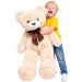 Teddy Greetings: Sněhová přání plyšový medvěd červená dárková krabice 120 cm obrázek 2