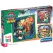 Paw Patrol Film o dinosaurech 3x48ks Supercolor puzzle - Clementoni