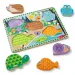 Touch & Feel Lesní zvířata dřevěná hmatová skládačka - Melissa & Doug obrázek 2