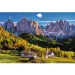 Údolí Val di Funes, Dolomity - Itálie 1500 dílků puzzle - Trefl obrázek 2