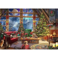 Vánoce v horách 2x500ks puzzle - Trefl obrázek 2
