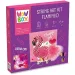 WowBox: LED Světelný Látkový Obraz - Plameňák obrázek 1