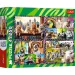 Zábavná zvířata 4x250ks puzzle - Trefl