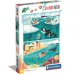 Život na moři supercolor 2 v 1 puzzle 2x60ks - Clementoni obrázek 1